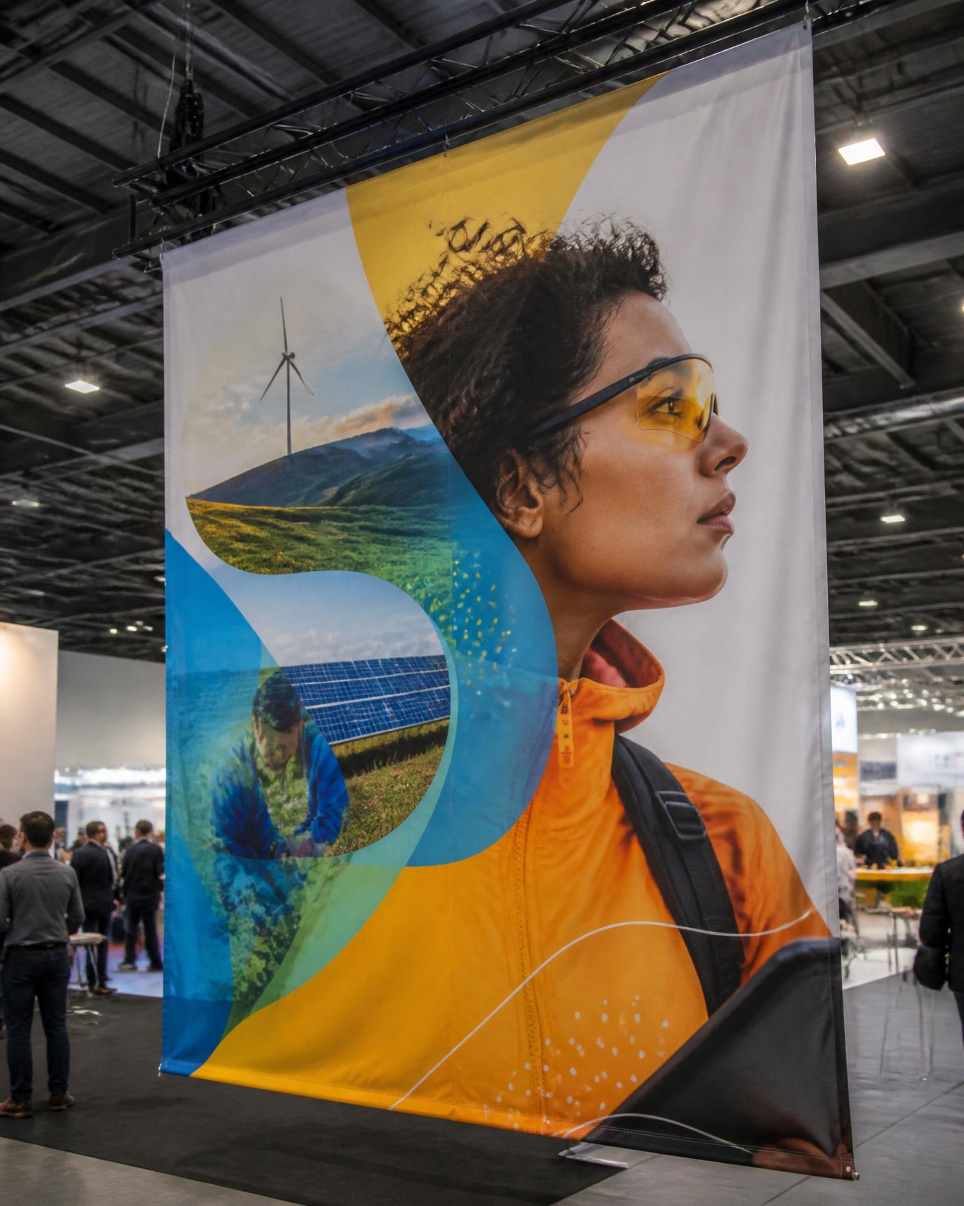 Galerie-Textilbanner